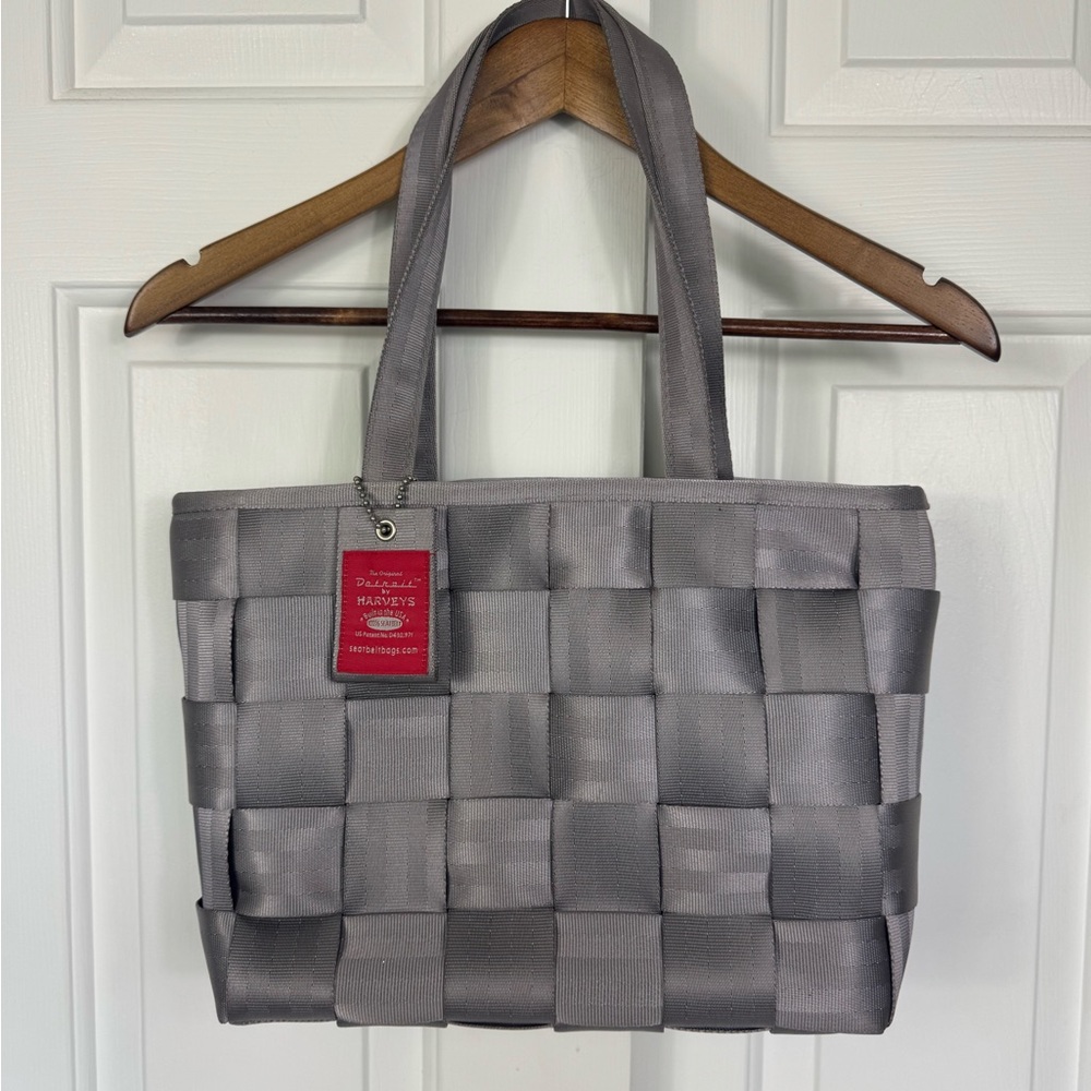 The Original Seatbelt Bag by‎ HARVEY’S ~~ Gray Crossbody Tote Bag